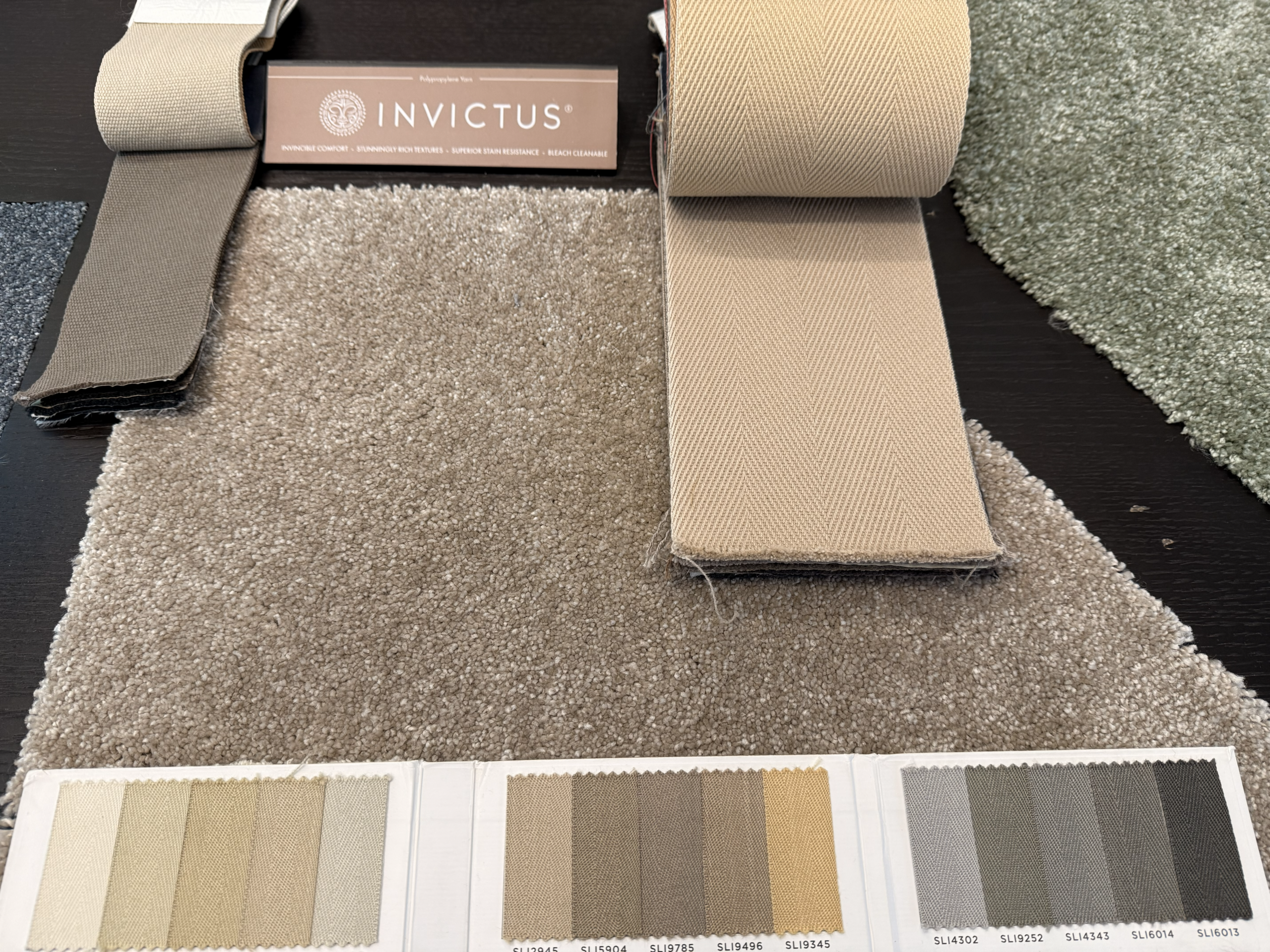 Stalen katoenen afboordingen en visgraat weving voor tapijten - Atelier Van Lunter & HD Dynamica